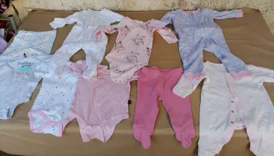 Lote de ropa para bebé en varios colores - miniatura 6