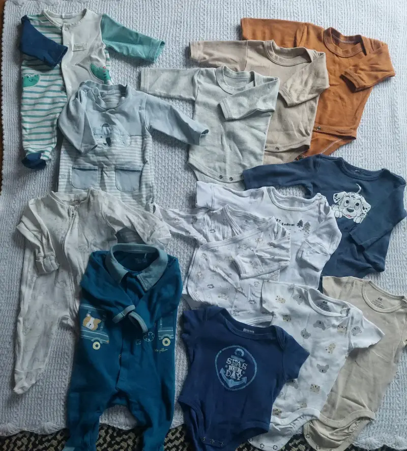 Lote de ropa de bebé varón, 0-3M - 2