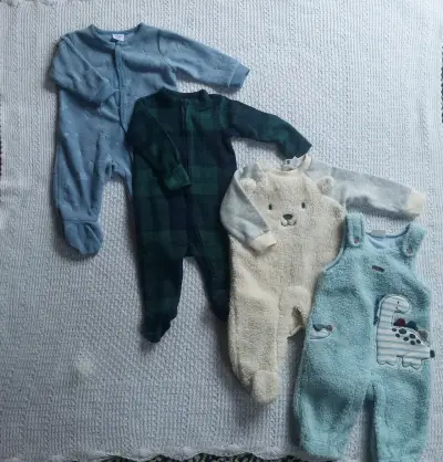 Lote de ropa de bebé varón, 0-3M - miniatura 3