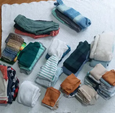 Lote de ropa de bebé varón, 0-3M - miniatura 6