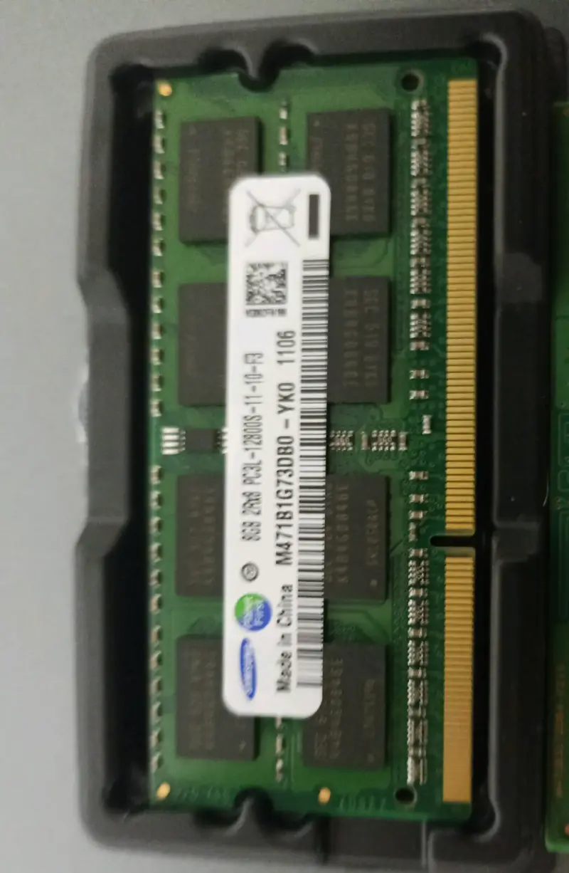 Memoria RAM Samsung notebook 8GB 1600 DDR3L 1.35v