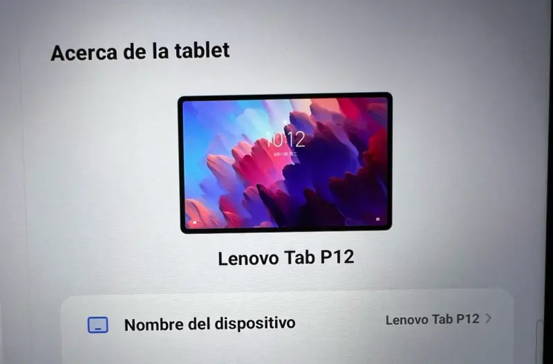 Tablet Lenovo Tab P12 con teclado y lápiz - 1