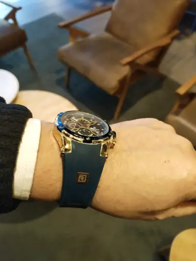 Reloj de pulsera Reward con correa de cuero - miniatura 2