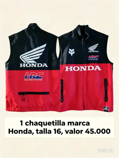 Chaquetilla Honda Racing  talla 16 - miniatura 1