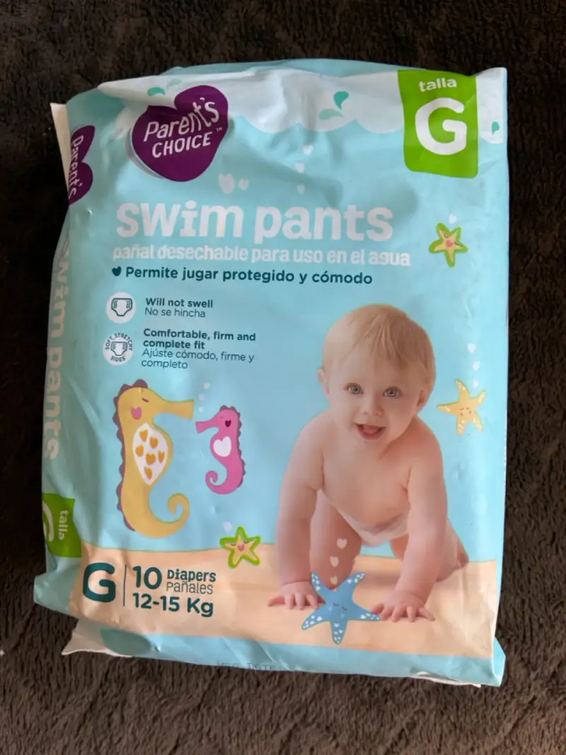 Pañales desechables para agua talla G Parent's Choice - 1