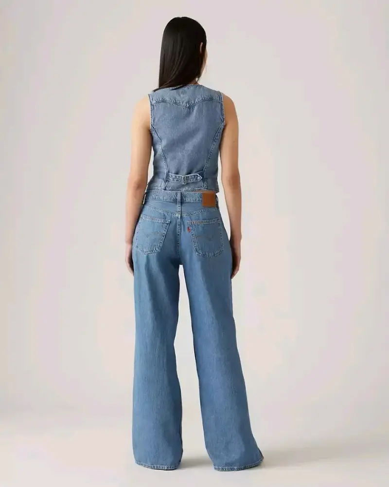 Baggy Dad Wide Leg 28 Levis - 3