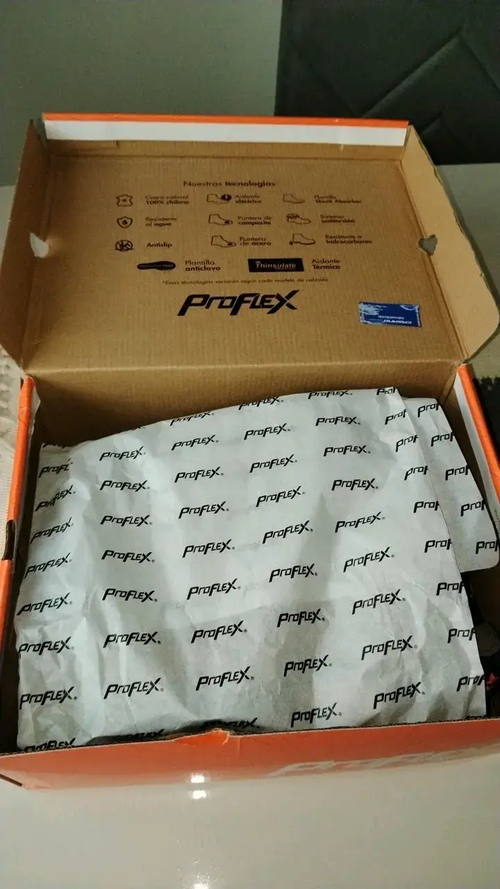 Zapato de seguridad N°40 Proflex - 4