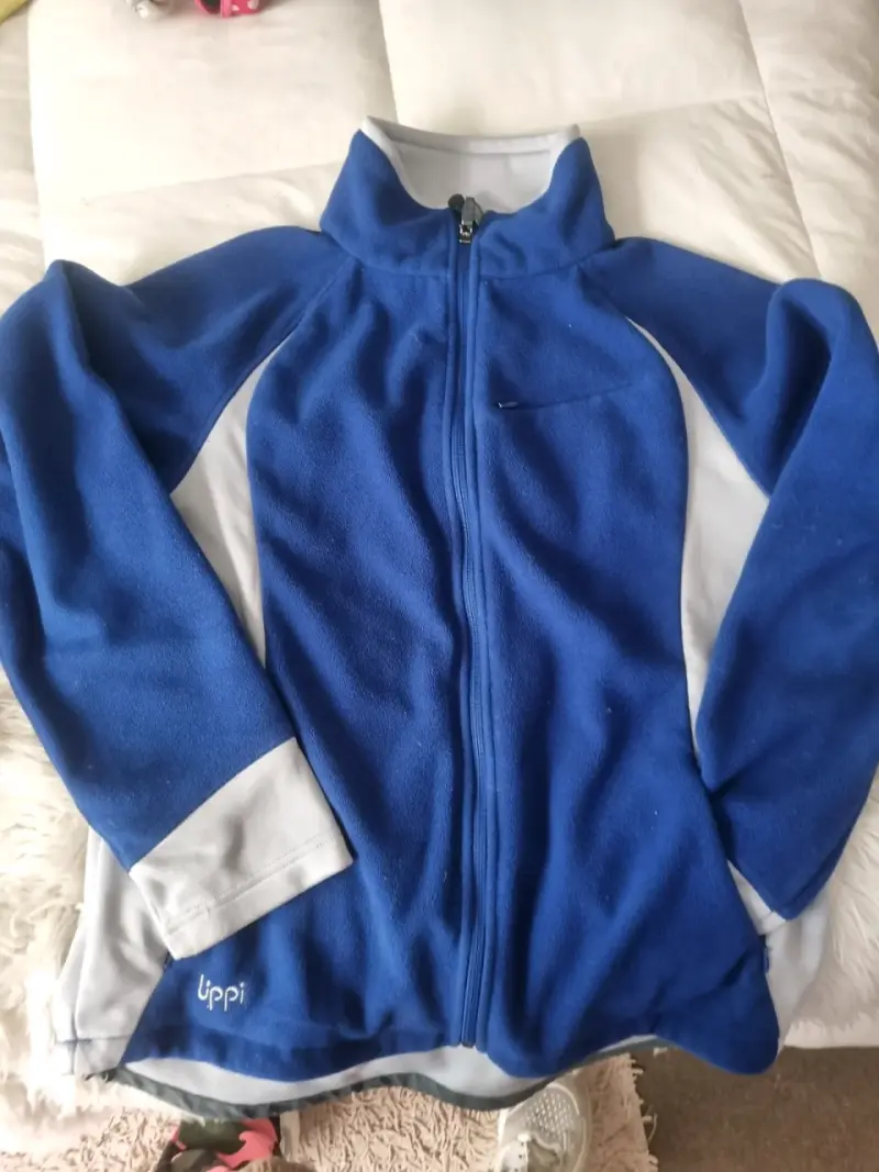 Chaqueta polar azul Lippi para hombre