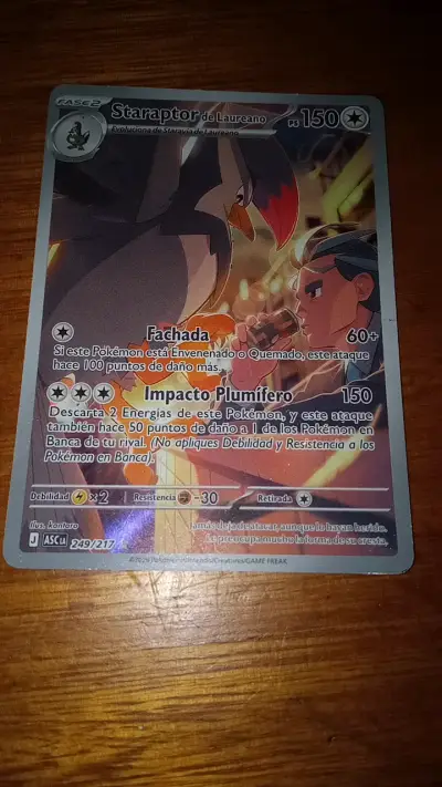 Carta Pokémon Staraptor de Laureano - miniatura 1