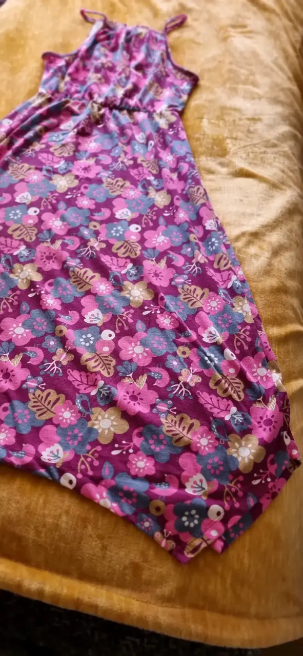 Vestido floral sin mangas para mujer boulevar - 2