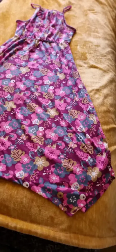 Vestido floral sin mangas para mujer boulevar - miniatura 2