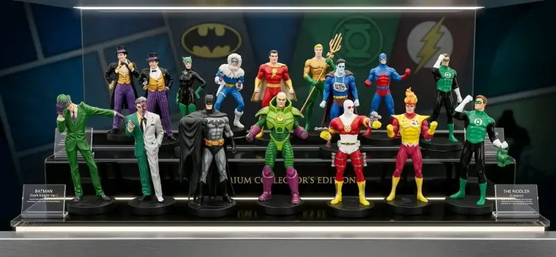 Figuras de Coleccion, "DC Comics" + Fasciculos - 1