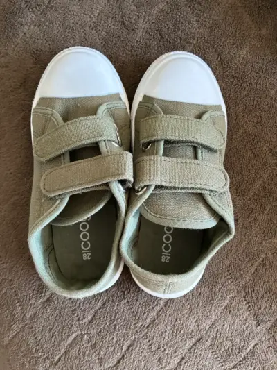 Zapatillas verdes para niños Coogi talla 28 - miniatura 1