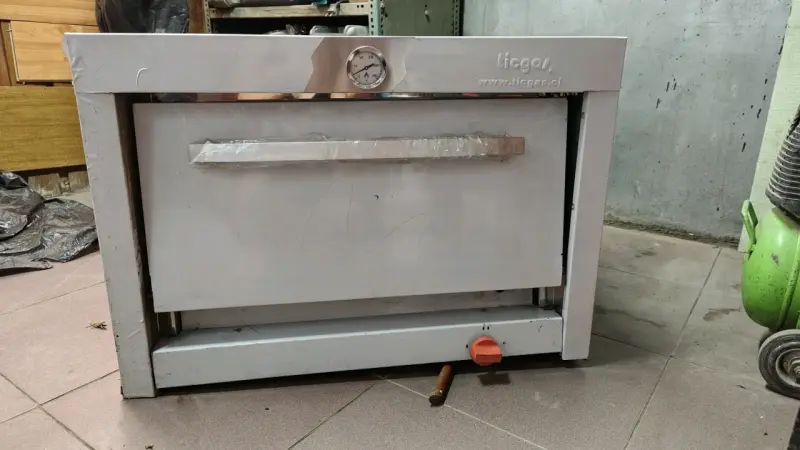 Horno de acero inoxidable Ticgas con termómetro - 1