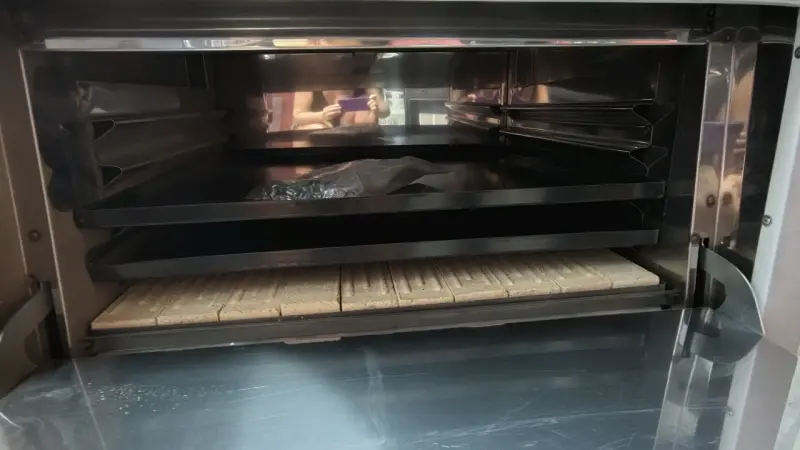 Horno de acero inoxidable Ticgas con termómetro - 3