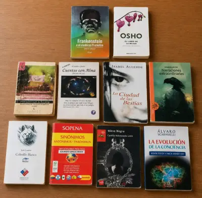 Lote de libros variados de literatura y educación - miniatura 1