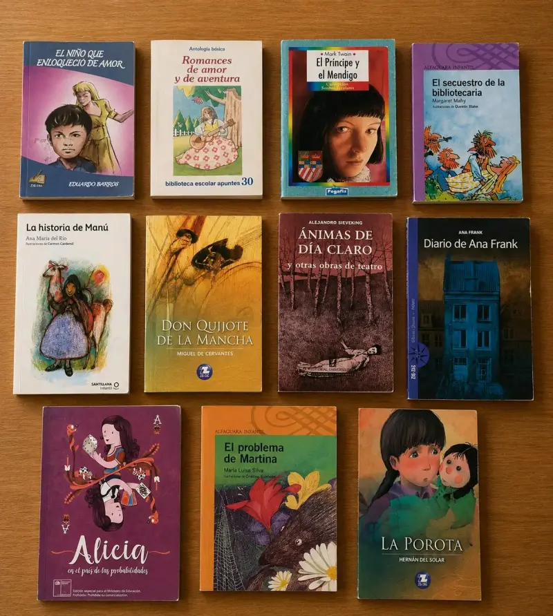 Lote de libros variados de literatura y educación - 3