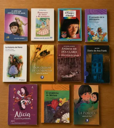 Lote de libros variados de literatura y educación - miniatura 3