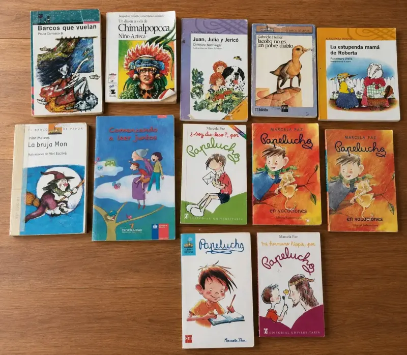 Lote de libros variados de literatura y educación - 4