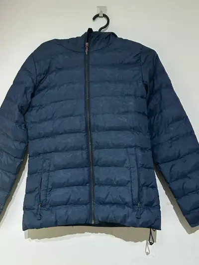 Chaqueta acolchada azul con capucha Maui & Sons - miniatura 1