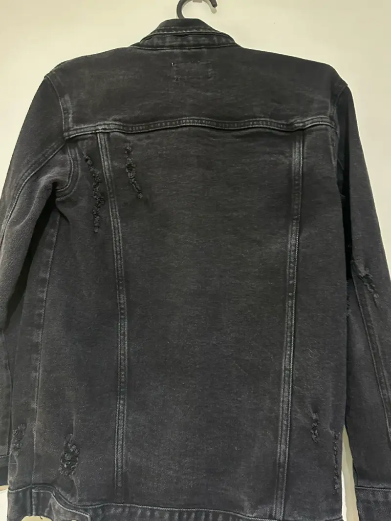 Chaqueta de mezclilla negra Opposite - 2