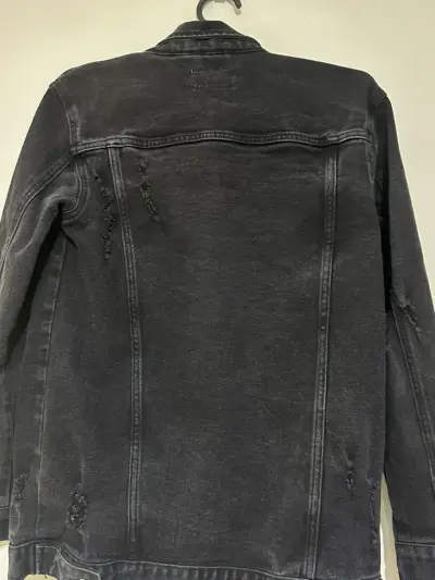 Chaqueta de mezclilla negra Opposite - miniatura 2