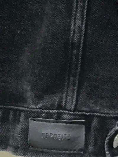 Chaqueta de mezclilla negra Opposite - miniatura 4
