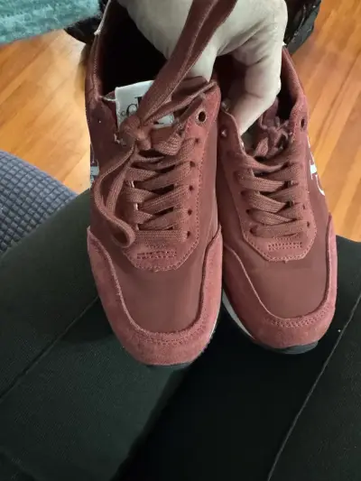 Zapatillas Calvin Klein Retro Runner Burdeos - miniatura 3