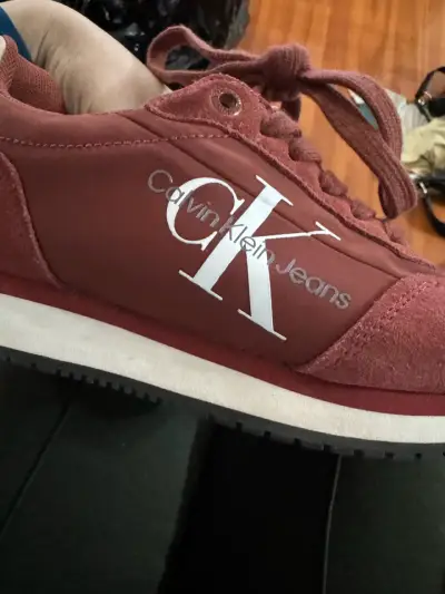Zapatillas Calvin Klein Retro Runner Burdeos - miniatura 4