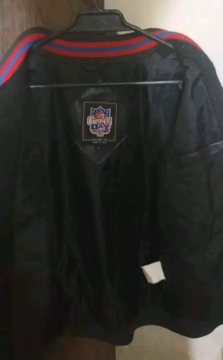 Chaqueta NFL Game Day Patriots Azul y Negra - 1