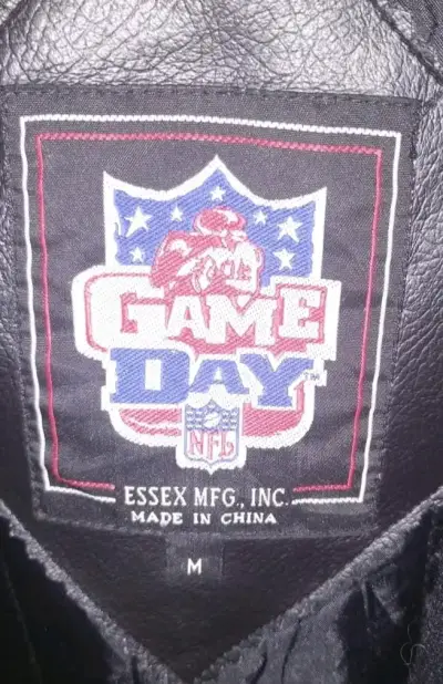 Chaqueta NFL Game Day Patriots Azul y Negra - miniatura 4
