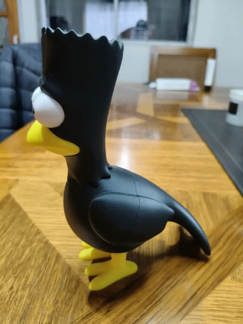 Figura de colección Bart Cuervo de Los Simpson - 2