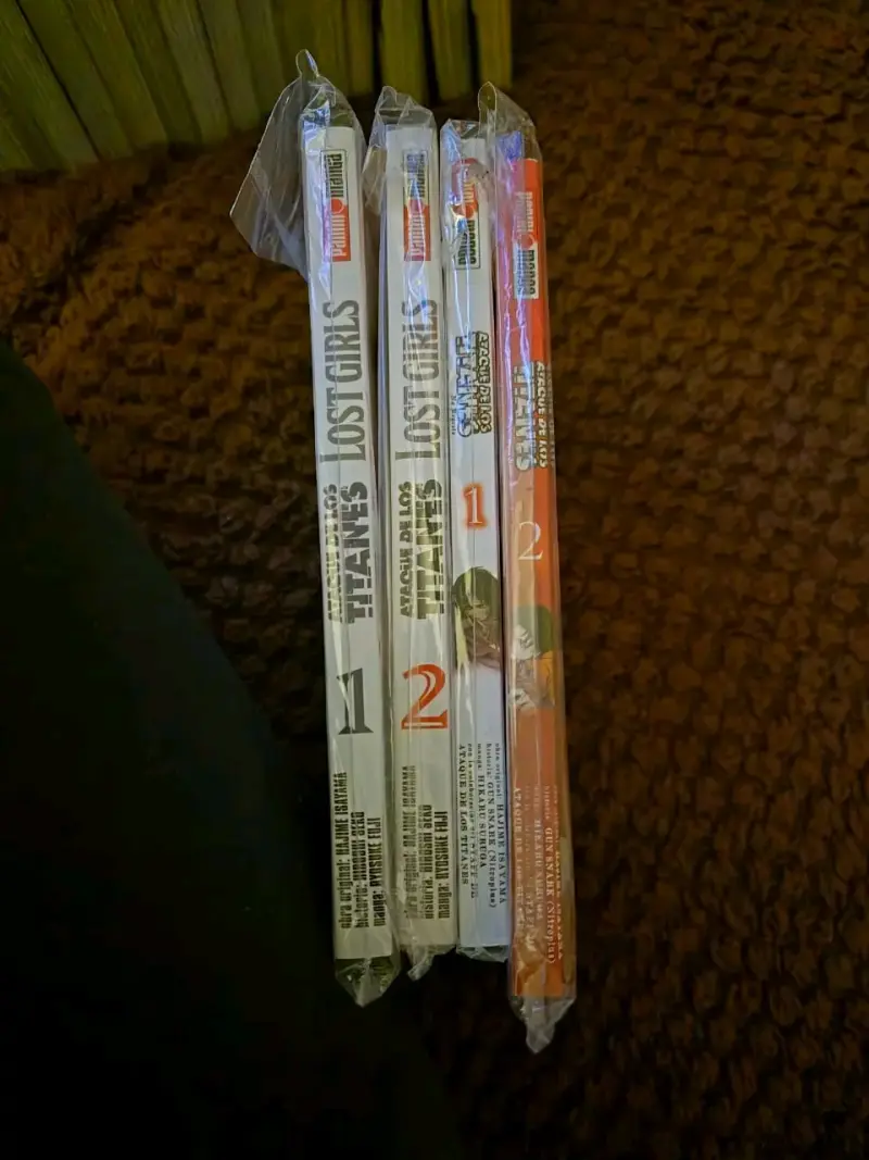 Colección completa de mangas Attack on Titan - 2