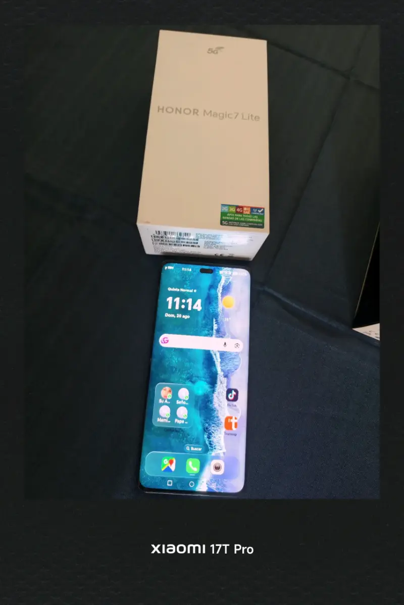 Smartphone Honor Magic7 Lite 5G con Caja