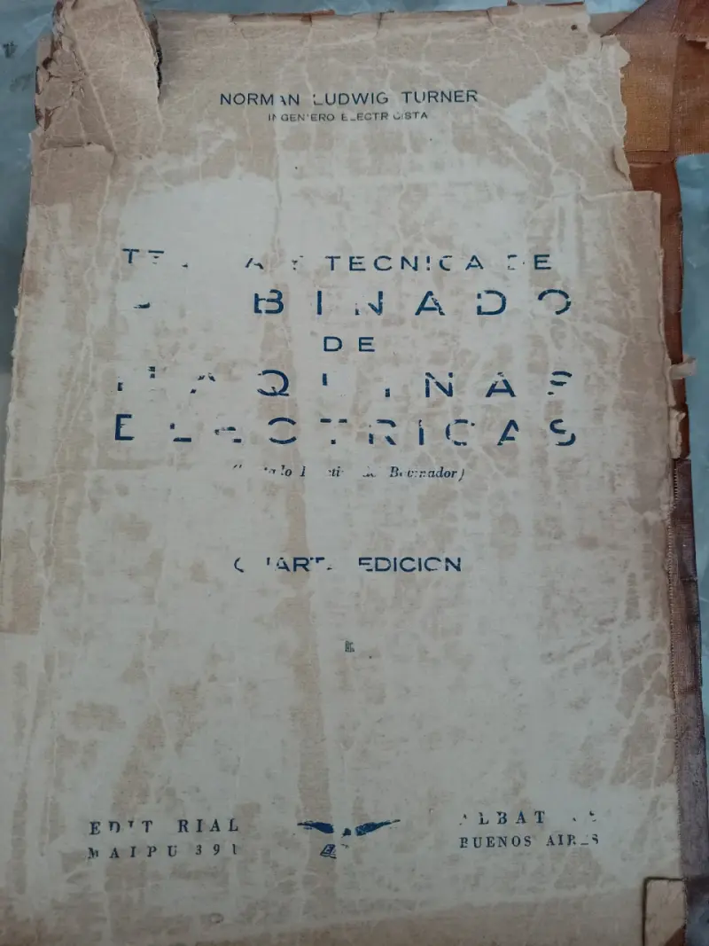 Libro Técnica y Técnica de Bobinado de Máquinas Eléctricas