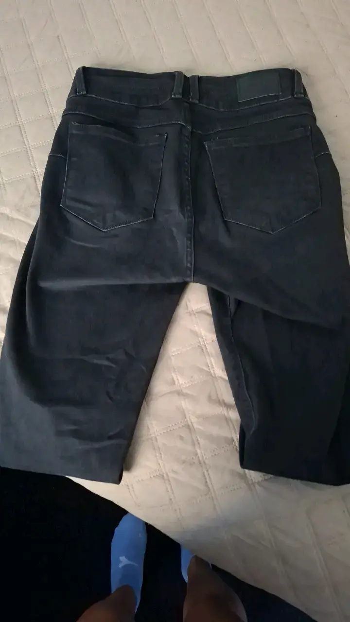 Pantalones de mezclilla negros - 2