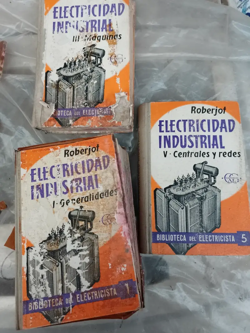 Libros Electricidad Industrial Roberjot Usados