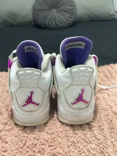 Zapatillas blancas Jordan retro 4 - miniatura 3