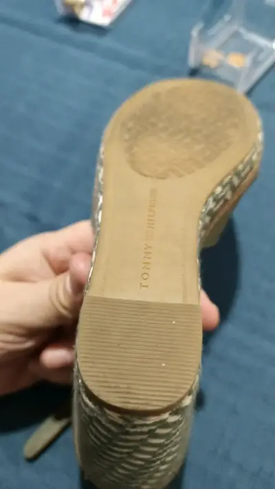 Sandalias Tommy Hilfiger con plataforma verde - miniatura 2