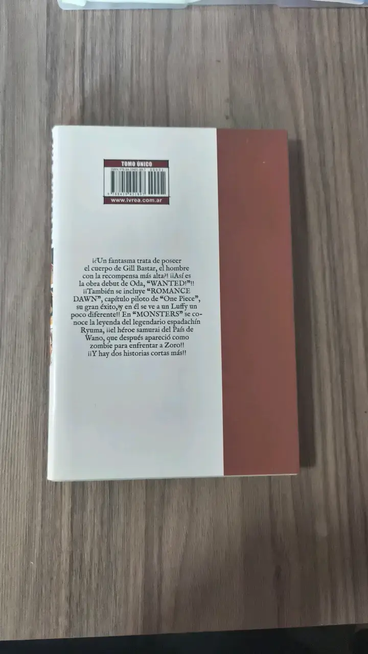 Manga Wanted de Eiichiro Oda - 2