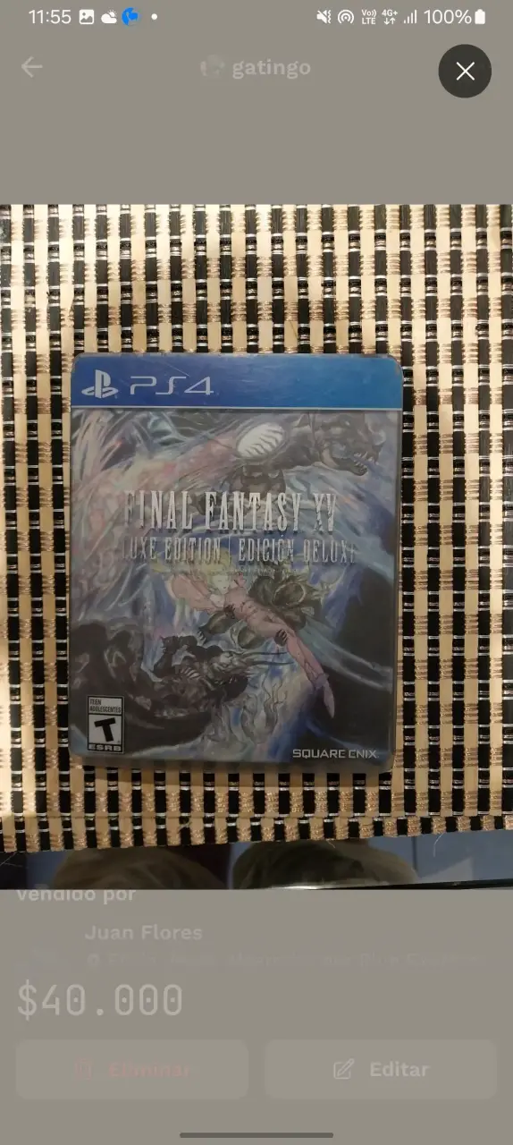 Final Fantasy XV Edición Deluxe para PS4 - 1