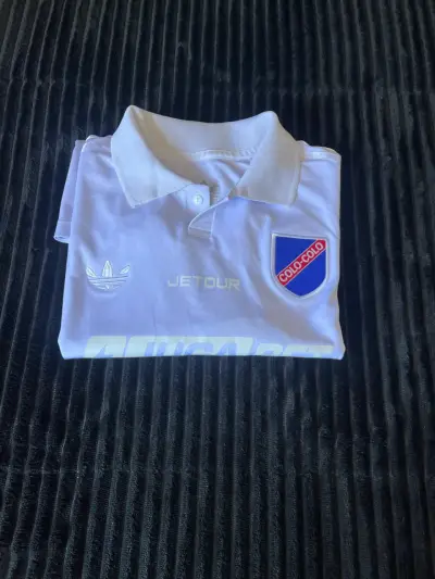 Camiseta de fútbol Colo-Colo blanca Adidas - miniatura 1