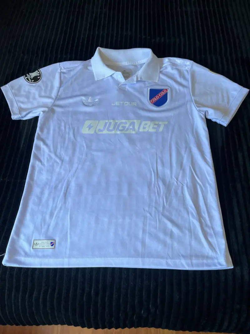 Camiseta de fútbol Colo-Colo blanca Adidas - 2