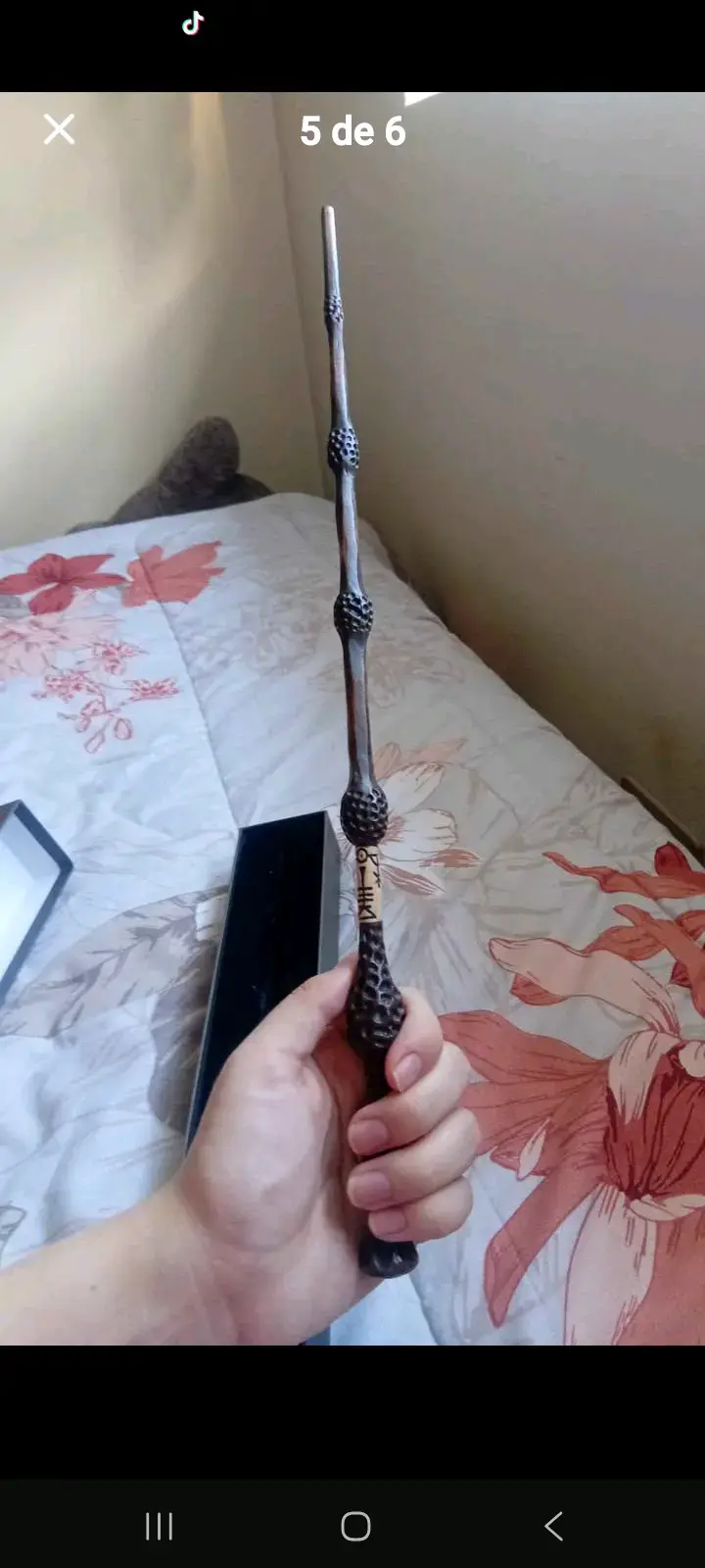 Varita de sauco (Dumbledore) de colección con caja - 2