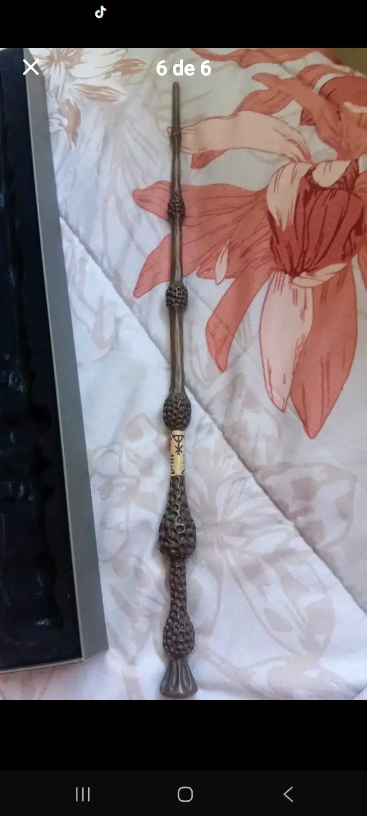 Varita de sauco (Dumbledore) de colección con caja - 3