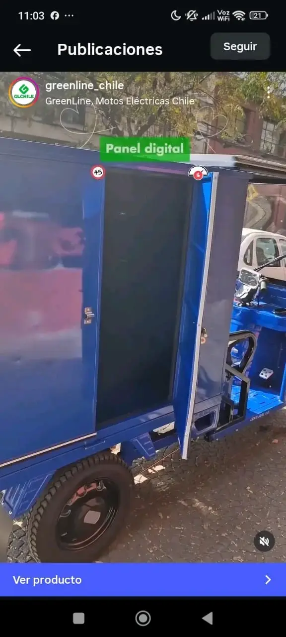 Motocarro eléctrico con gran capacidad de carga - 3