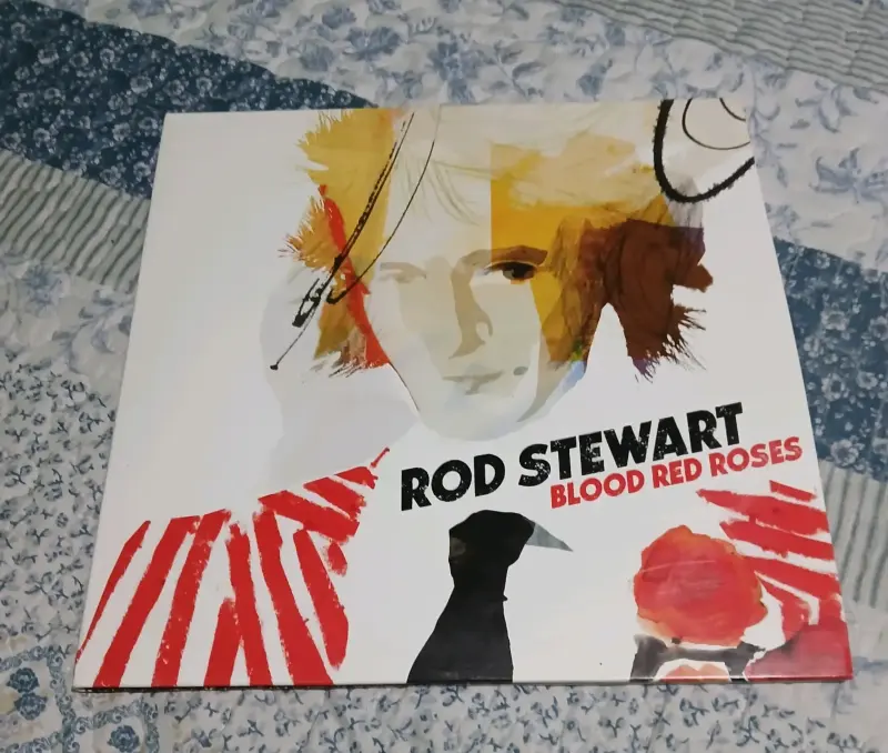 Vinilo Rod Stewart Blood Red Roses 2xLP