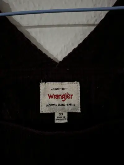 Jardinera de pana Wrangler color burdeos - miniatura 4