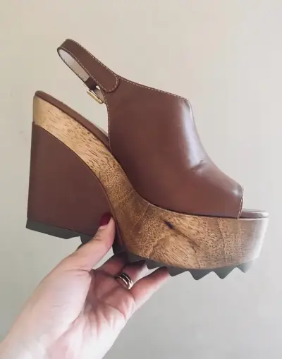 Sandalias de Cuero Marrón para Mujer - miniatura 1