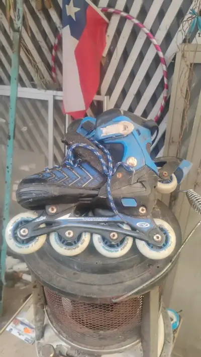 Patines en línea Sport Runner azules - miniatura 2
